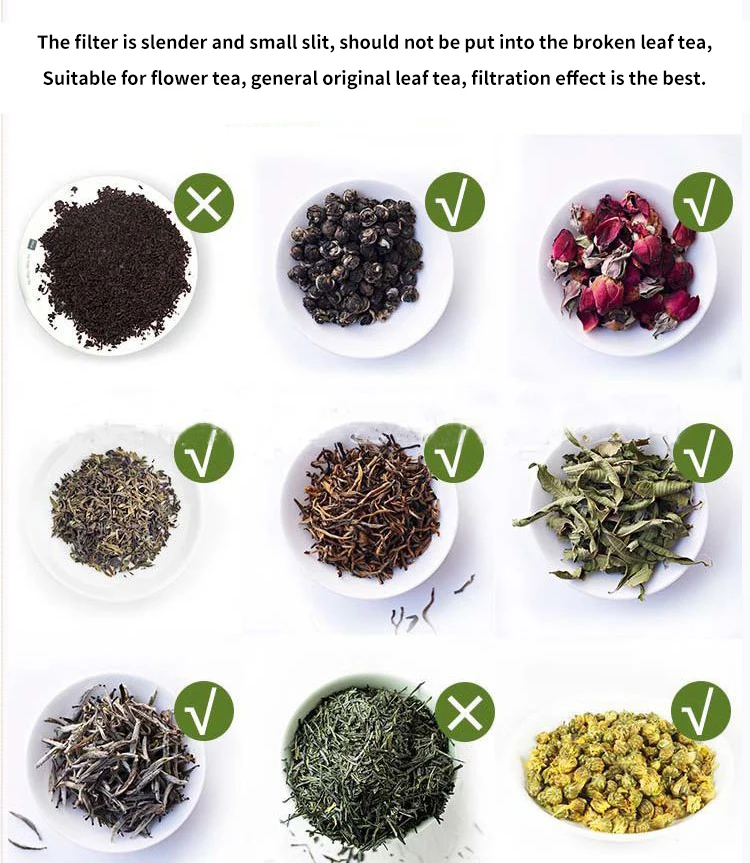 Silver Tea Filter Infuser For Kitchen Accessories And Coffee & Tea Sets