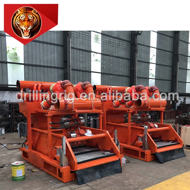 GAMBOSS High Efficiency API Standard Oil Well Drilling Rig Solid Control System Mud Cleaner for Solid Control Equipment