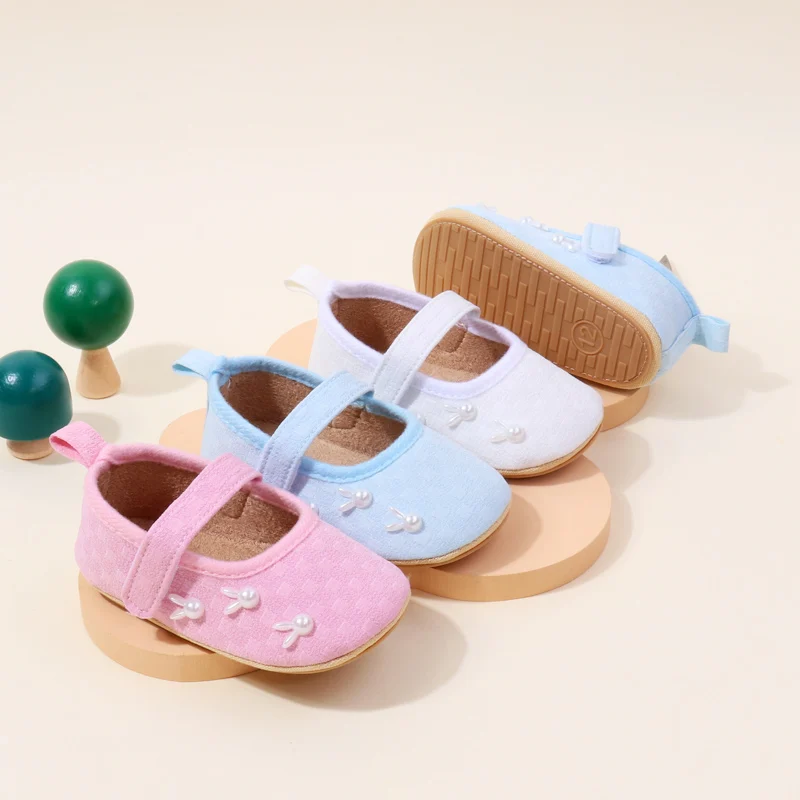 Baby Girl's Summer Spring/Autumn Casual Shoes Lightweight Breathable Anti-Slip Mary Jane Flats