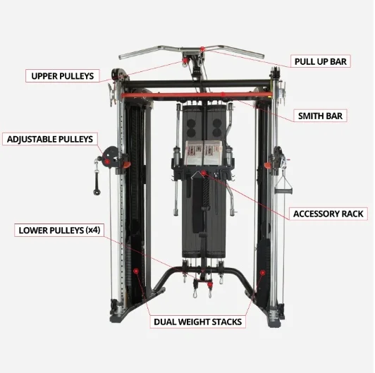 Xinrui Fitness Gym Equipment W20018 Cable Motion Commercial Functional