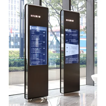 2025 Smart LED Digital Display Advertising Lightbox, Lobby Signage for Office Buildings