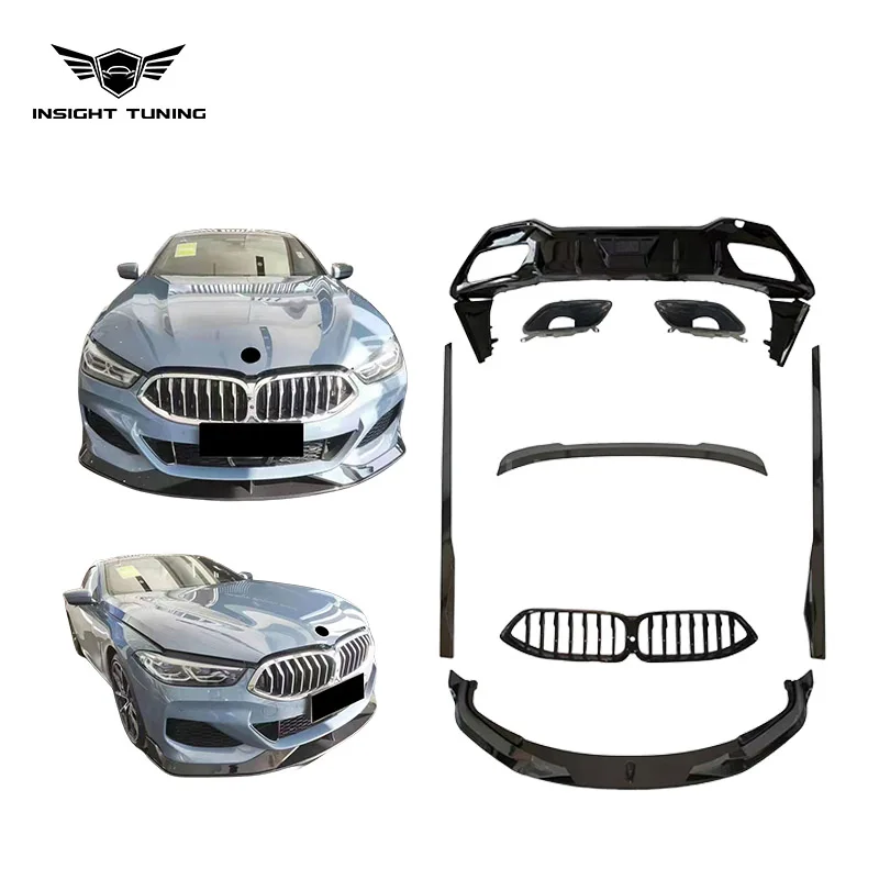 SOOQOO BMW 8 Series G14 Front Bumper Insert