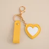Yellow heart mirror