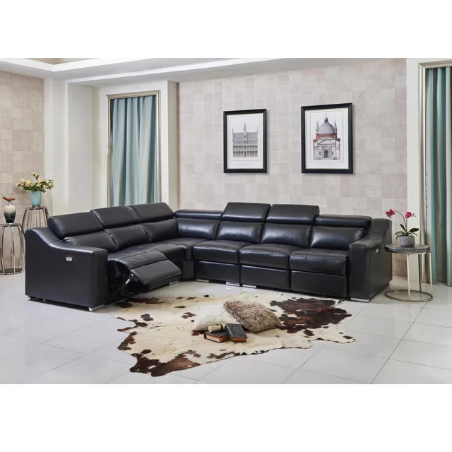 Modern Furniture L Shape Living Room Sofa Set Luxury Home Furniture ...