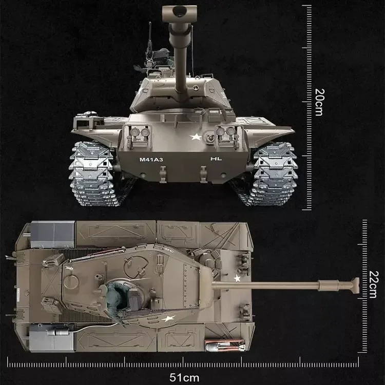 技術基準適合証明済 Henglong 1/16 M41A3 ウォーカーブルドッグ 技術基準適合証明済 Henglong 1/16 M41A3 ウォーカーブルドッグ
