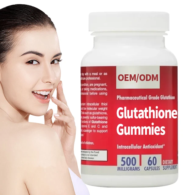 New Product OEM Glutathione Supplement Vitamin C Whitening Facial Capsules Skin care Capsules