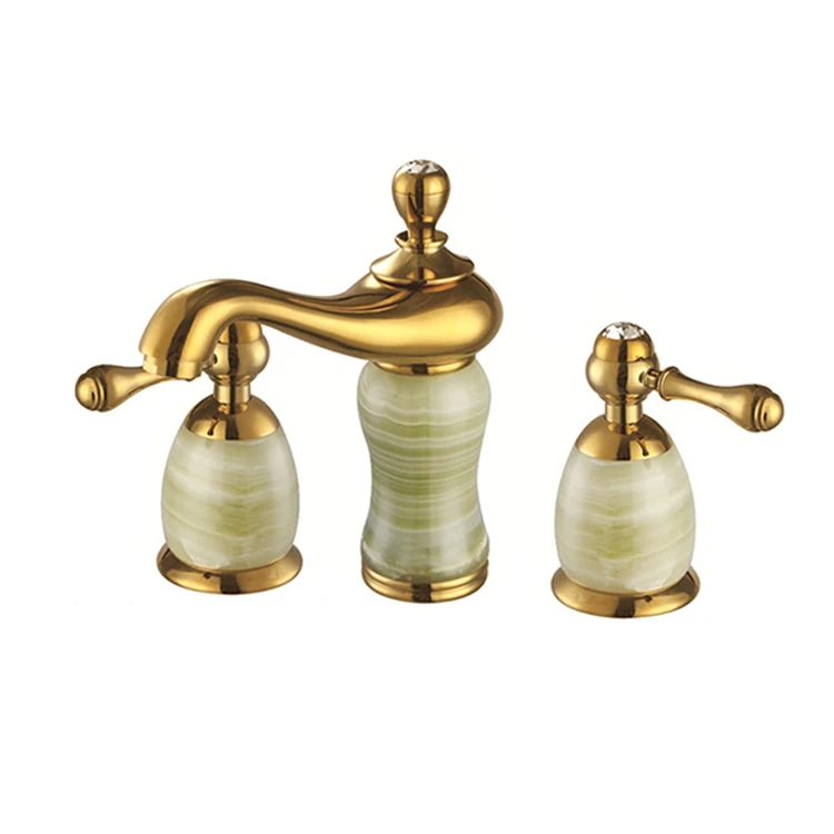 SANIPRO Saudi Arabia Iran Design Two Way Wheel Handle Antique Basin Sink Faucet Bathroom Retro Copper Finish Washbasin Tap