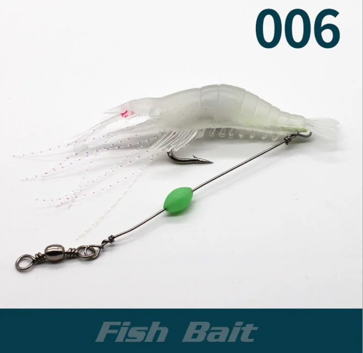 サビキ器具釣り餌エビソフト餌プラスチックトローリング内蔵