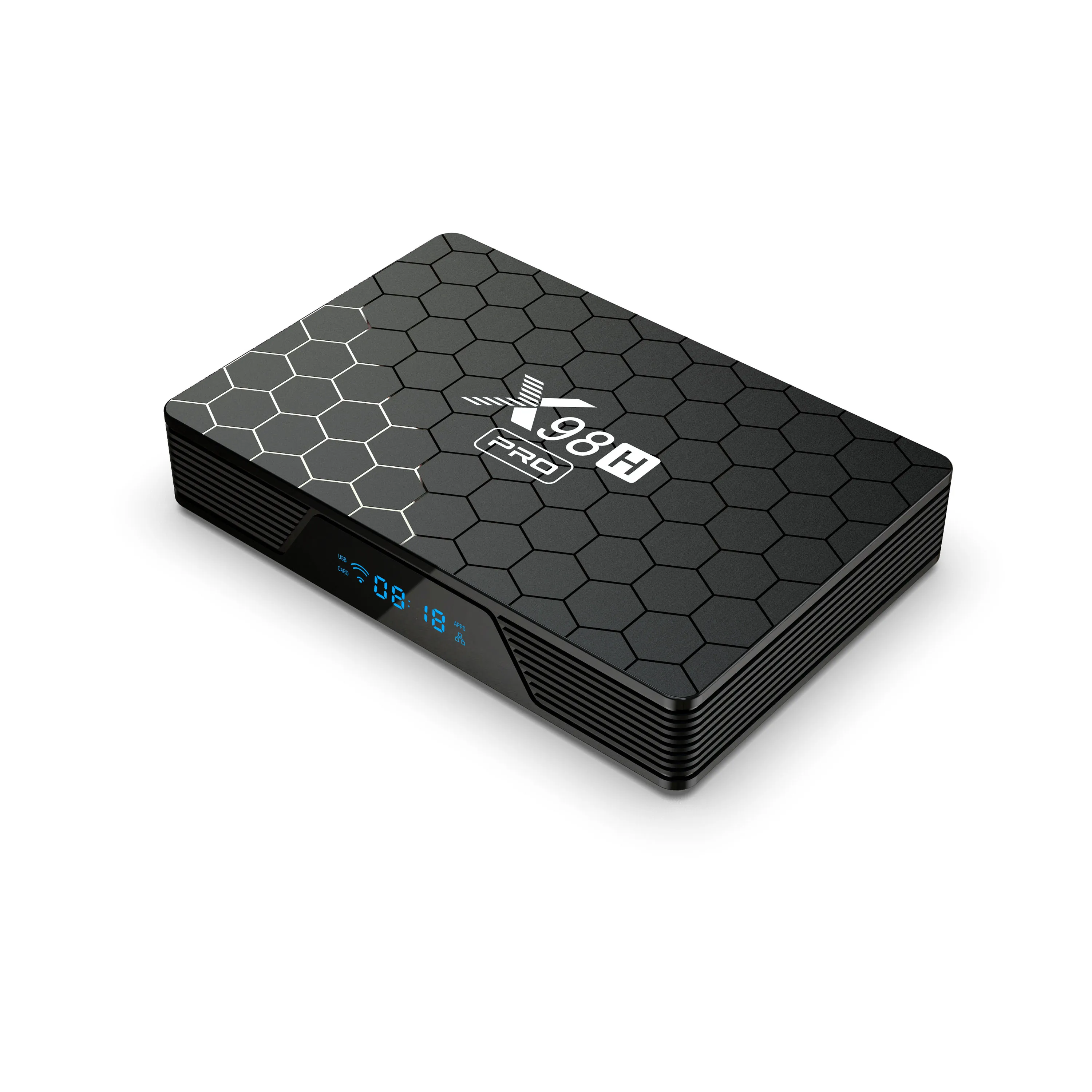 Factory Latest Android 12 X98H Pro H618 High Speed Wifi 6  Smart Tv Box Support Mobile Phones and Tablets Screen Sharing