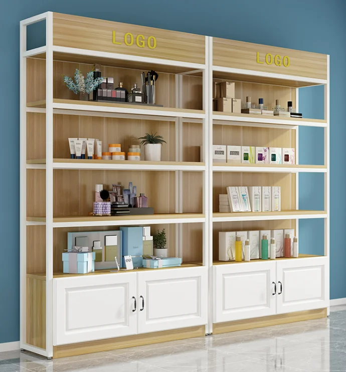 perfume Interior design display rack cabinet bracket skin care cosmetic ...