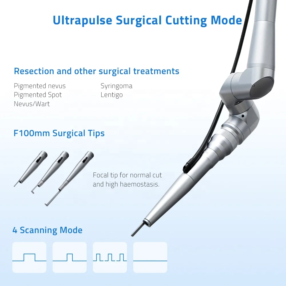 Medical Beauty Equipment for Acne/scar Removal Skin Rejuvenation CO2 Fractional Laser Therapy Device Self-Leveling Technology