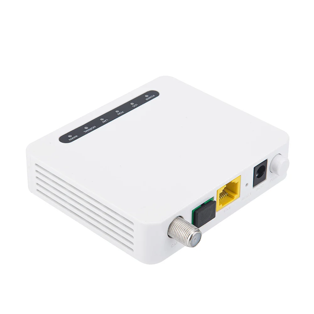 FTTH RF Fiber Optical CATV ONU GEPON English Firmware 1GE+CATV Onu Ont