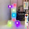 Colorful synchronous remote control white bottom letter: 1