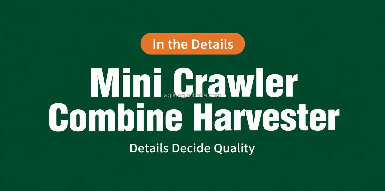 Mini Crawler Combine Harvester