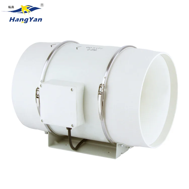 Line Duct Fan, 250mm, PVC, Plastic, Centrifugal - detail 10
