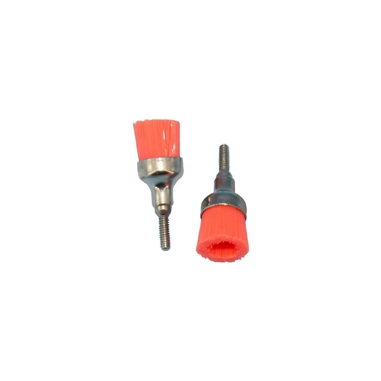 RTS High Quality Latch Type Prophy Brushes Disposable Cup Dental Polishing Brush