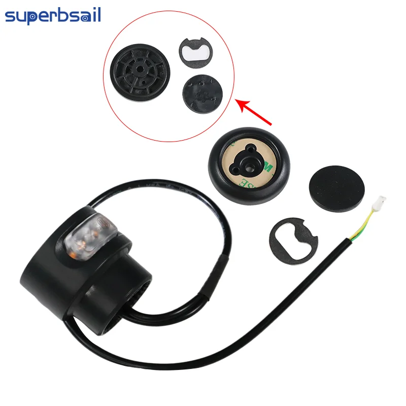 Superbsail New Arrival Original Turning Light For Ninebot Max G2 Electric Scooter  Handle Tail Left or Right Turn Signal Parts manufacture