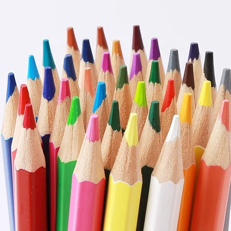 Профессиональный деревянный цветной набор карандашей Foska