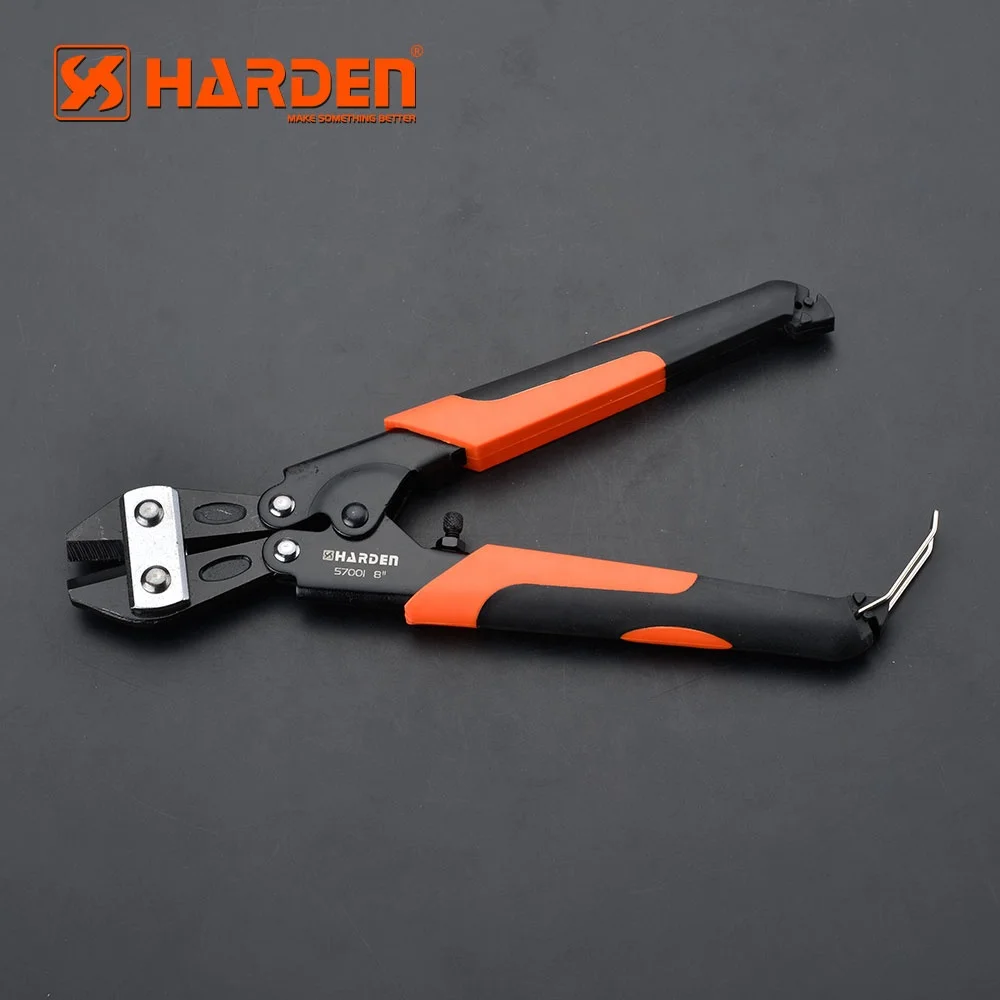 ARES 8-Inch Mini Bolt Cutter – Chrome Moly Steel, Induction Hardened 58 HRC Blades, Cuts Wire, Bolts, Nails & Rivets