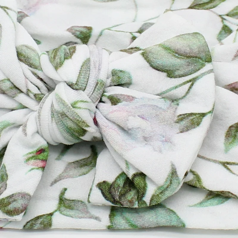 Узел для малышей и девочек постарше с бантом женские аксессуары волос различный цвет эластичная повязка на голову ручной работы; Детская лента волос;