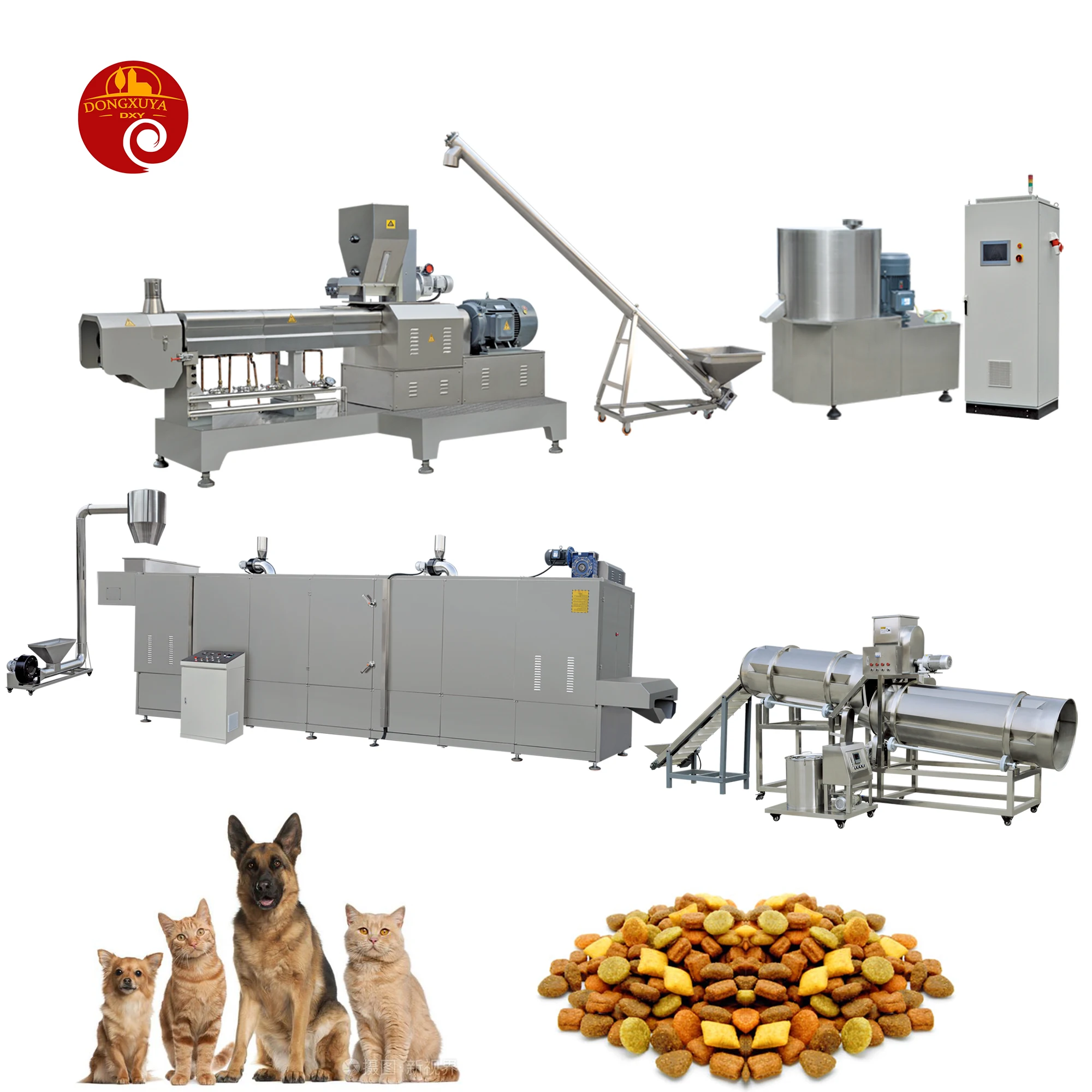 DOG FOOD MANUFACTURING PROCESS LINE