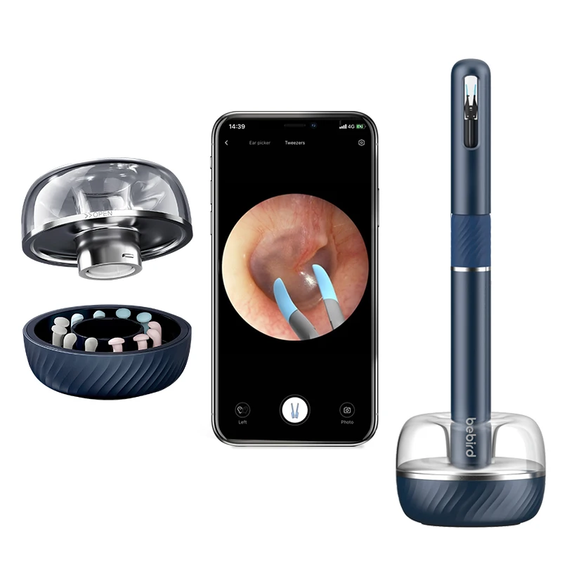 Bebird Note 5 Pro Smart Visual Robotic Arm Ear Wax Removal Endoscope Camera Rechargeable Visible Ear Wax Cleaner