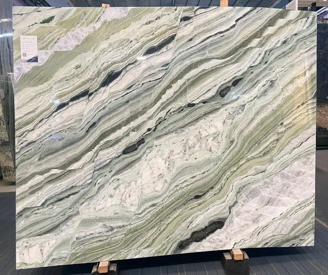 product modern high quality natural green marble for indoor kitchen countertops hotel villa walls  floors luxury stones used-6
