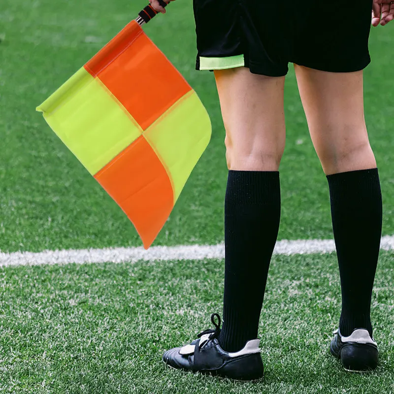 Soccer Referee Flags With Carrying Bag