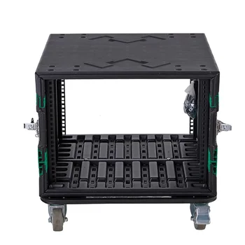 New Hard Plastic 10U/8U/6U/4U rack case Equipment Tool Case Work Case