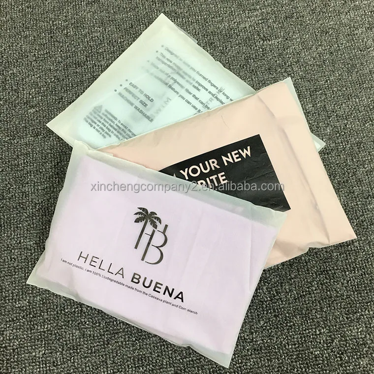 100 Pla Biodegradable Cornstarch Compostable Garment Packaging Bags