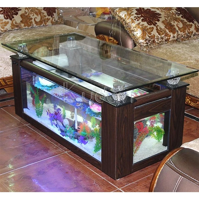 fish tank dining table