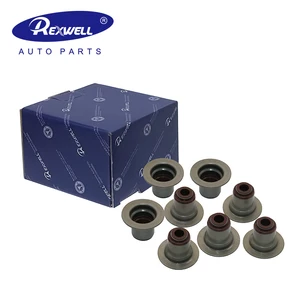 New Original Auto Engine Exhaust Valve Stem Oil Seal Ring Kit Black 12482062 12645472 12689006 for GM CHEVROLET (C8) 6.2 LT5