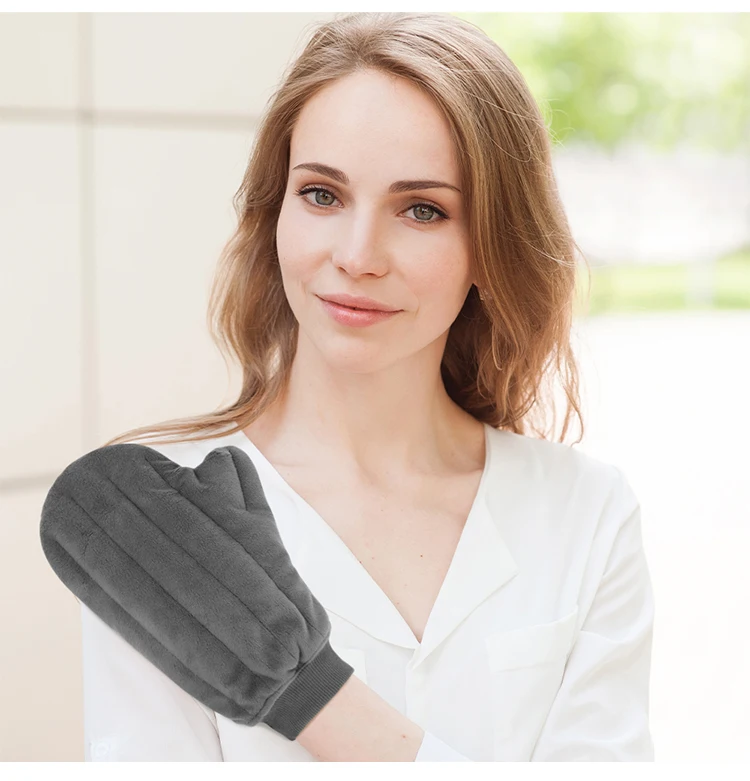 Microwavable Heating Mittens For Hand And Fingers To Relieve Arthritis
