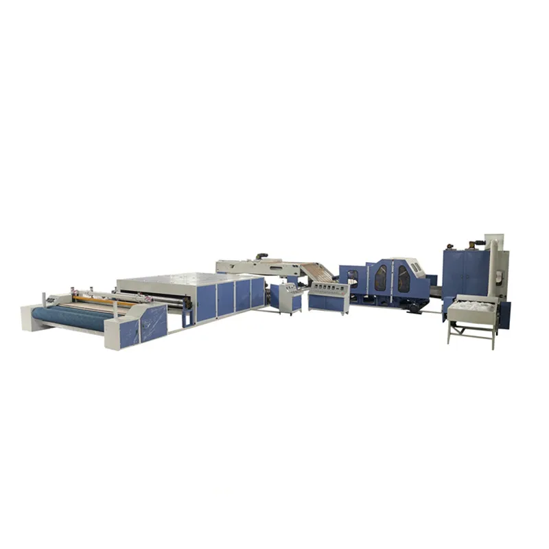 Polyester Wadding Roll Machine