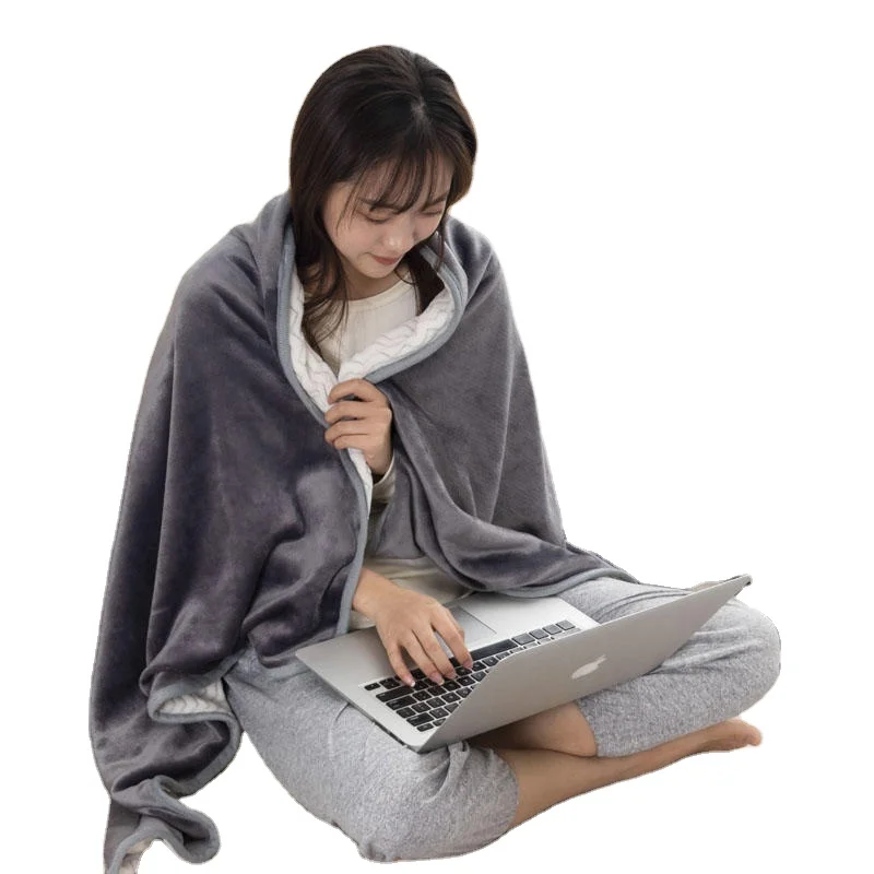 Wholesale American Styles linen 3D printed flower Plush Flannel Shoulder  Wearable Blanket From m.alibaba.com