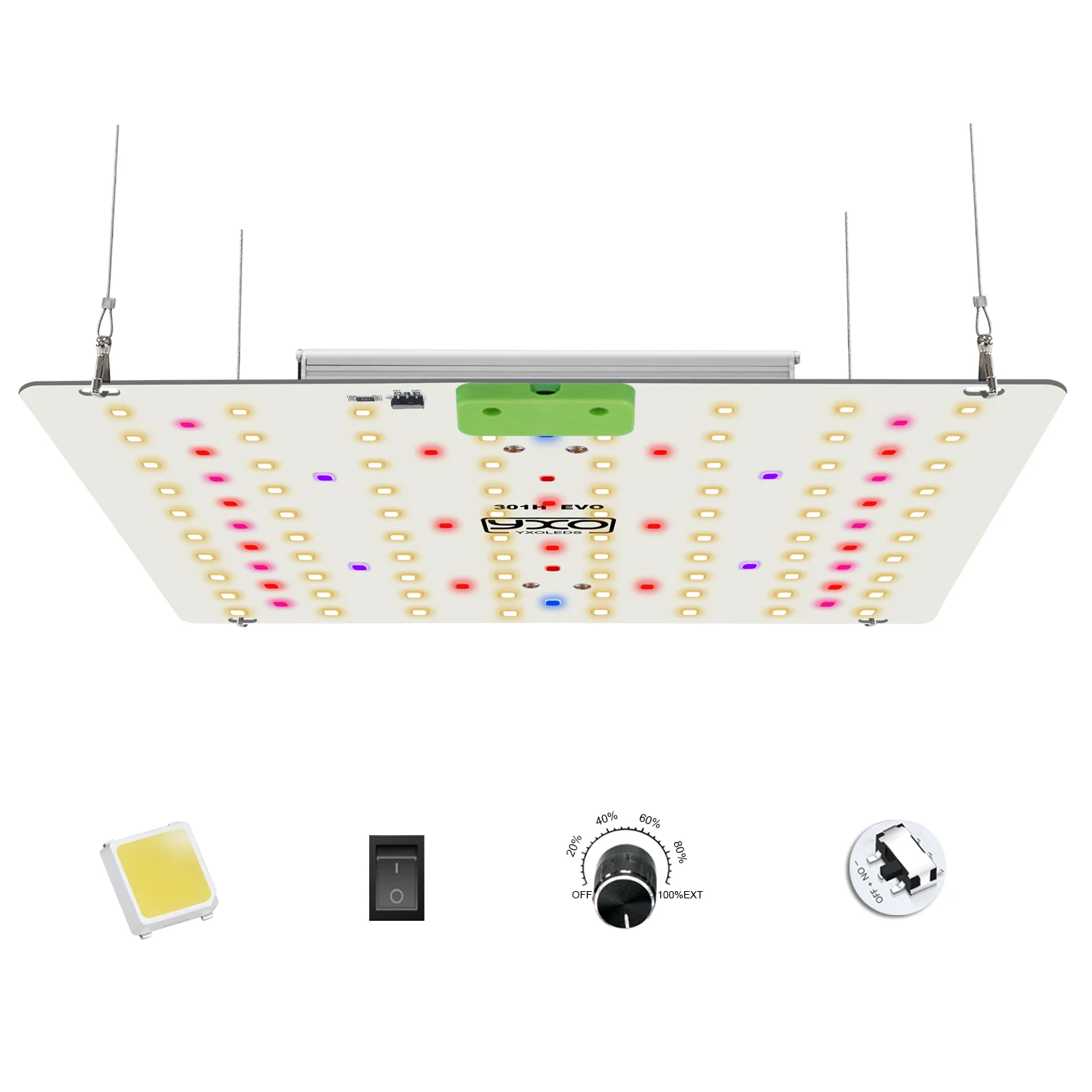 65W LED Grow Light Full Spectrum Samsung LM281B Quantum Plant Light For Greenhouse Veg Bloom Mode Led Grow Lamp I.975882983 65W LED Grow Light Full Spectrum Samsung LM281B Quantum Plant Light For Greenhouse Veg Bloom Mode Led Grow Lamp I.975882983