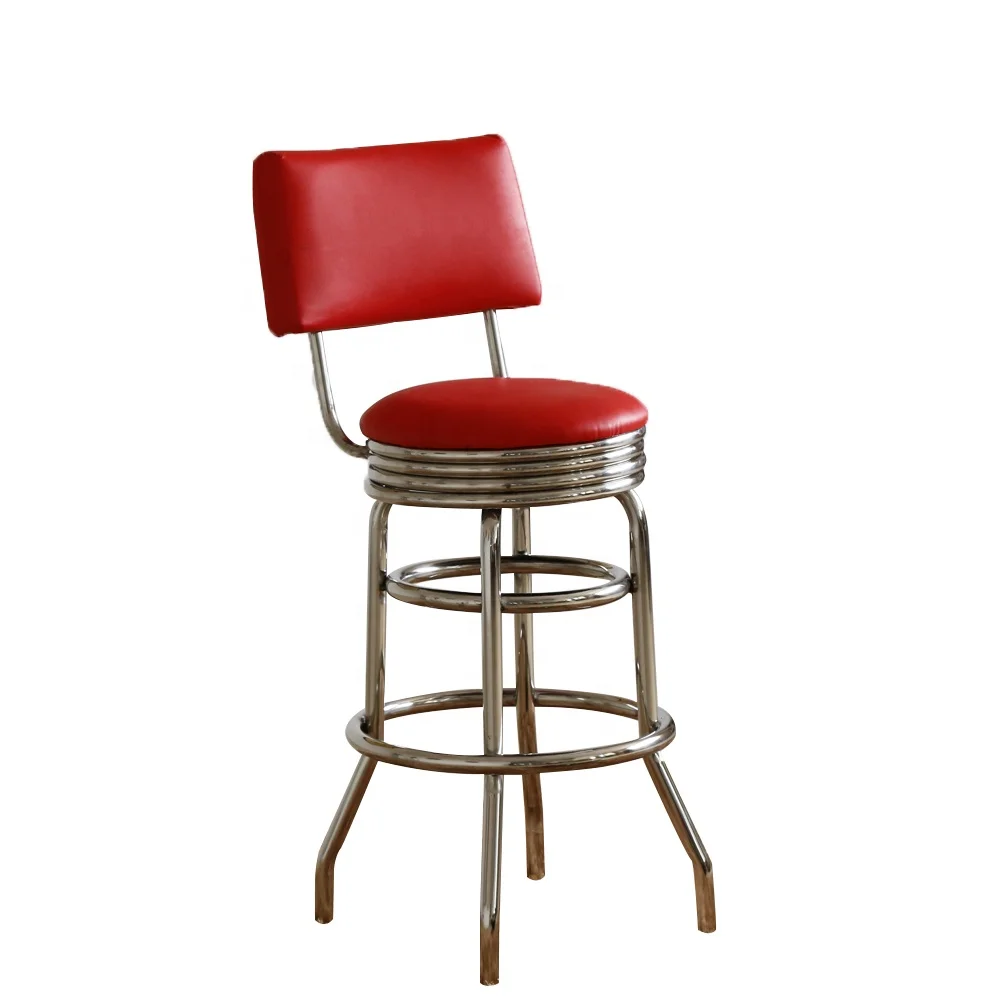 Retro Style $85/ea New Classic 50's Diner Bar Stools Red 