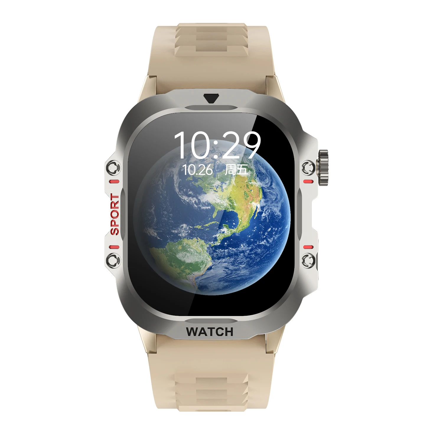 2024 New Arrival Men TF16 PRO Smartwatch BT Call IP67 Waterproof Outdoor Sports Reloj Smart Watch 2024 with 340mAh Large Battery