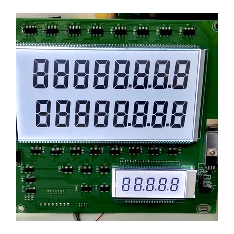 Factory Price Custom LCD 886 22 Digits Board Fuel Dispenser Panel Screen Monochrome 886 LCD Display for Fuel Dispenser Machine
