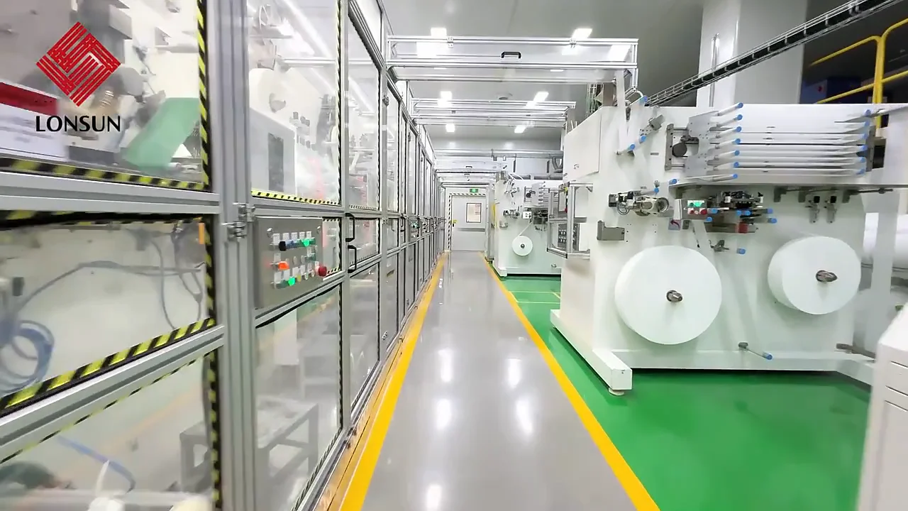 Automatic High Speed Women Panty Liner Making Machine Full Servo