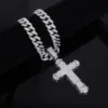 Silver Pendant+50cm Cuban Chain