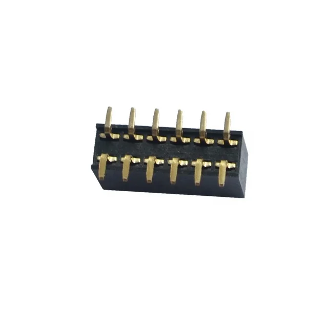 High Quality 2.0mm Low Profile Pin Header 260 Degree Reflow Soldering SMD 2*6P Female Header Connector Wire Housings for SMD