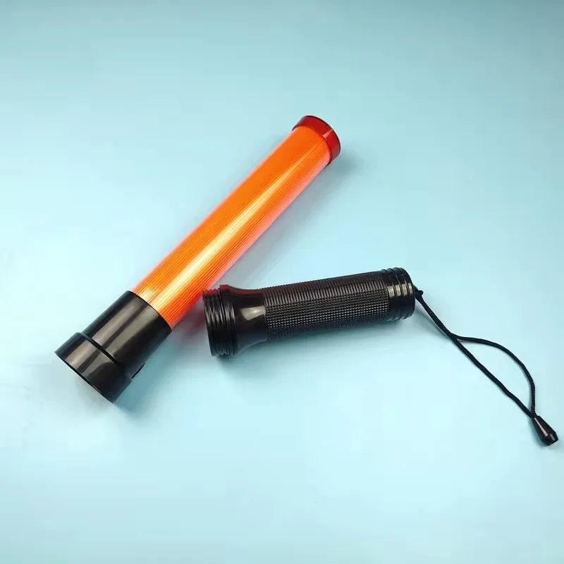 Baguettes De Signalisation à LED Rechargeables 36cm 54cm Pour Le Contrôle Et L'avertissement De La Sécurité Routière