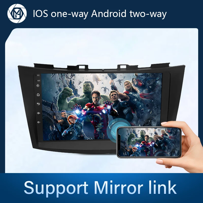Touch Screen Gps Navigation System Android Stereo Car Dvd Player Radio for Suzuki Swift 2012 2013 2014 2015 2015