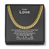 Necklace (Gold) + Card Light Box