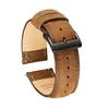 Brown + brown thread + black buckle