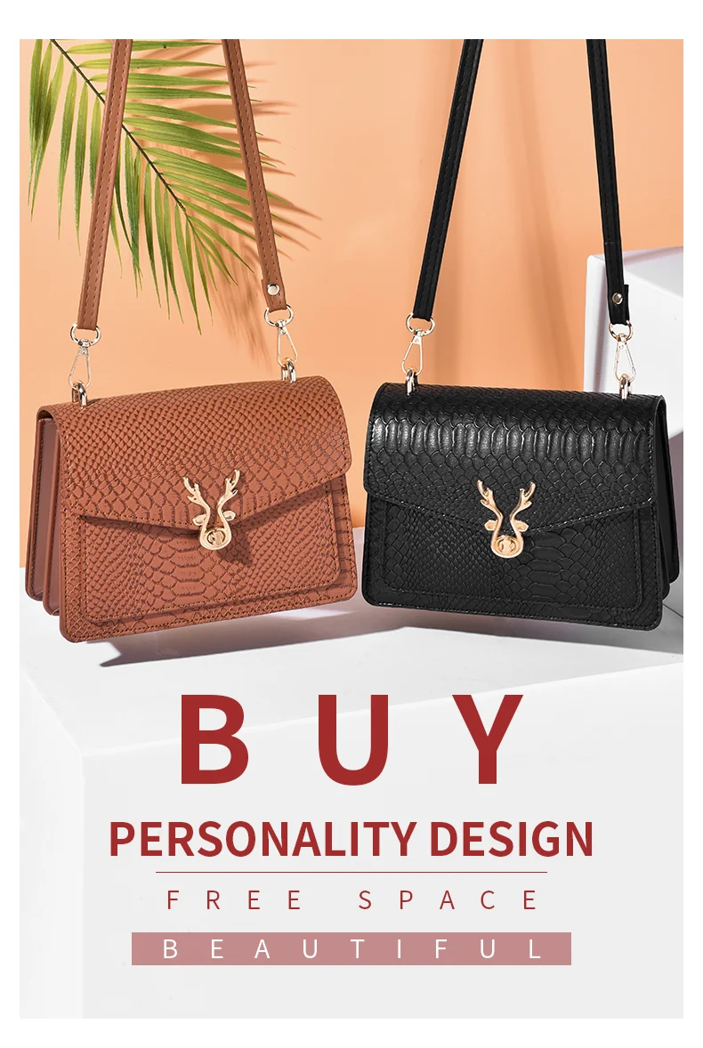Women's Leather Messenger Handbag Is A Designer For Women's Single ...