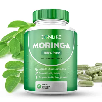 Latest Products Hot Sale Wholesale Herbal Extract Supplement Fast Shipping Tables Organic Moringa Capsules