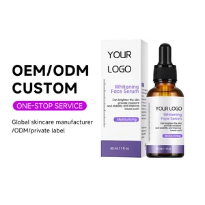 OEM ODM Face Skin Care Serum Reduce Acne Retinol Moisturizing Vitamin C Firming Repair Nourishing Essence Whitening Facial Serum