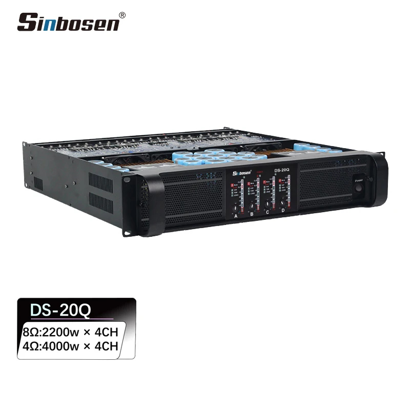 DS-20Q Amplifier - Professional Audio for Concerts & Karaoke
